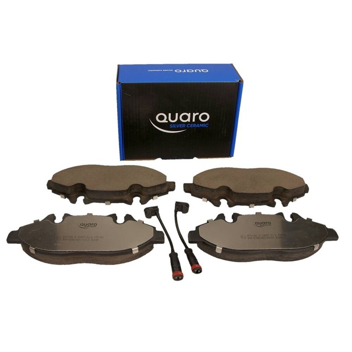 QUARO első fékbetét DB VITO/VIANO 03-hoz - ezüst kerámia