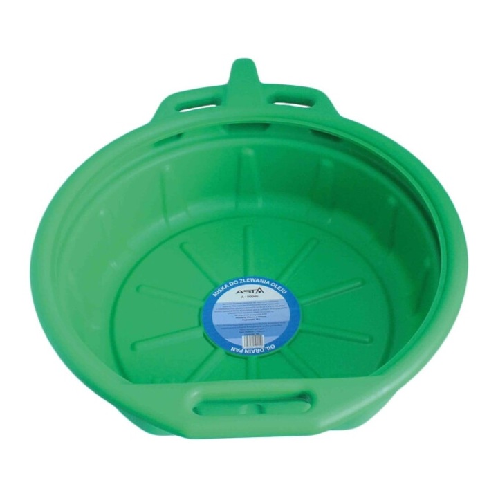 Контейнер за източване на масло Asta 16L, устойчив полиетилен, дизайн против разливане