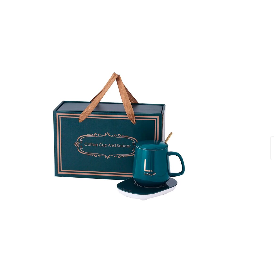 Set cana ceramica cu baza incalzitor cu inductie, suport cu