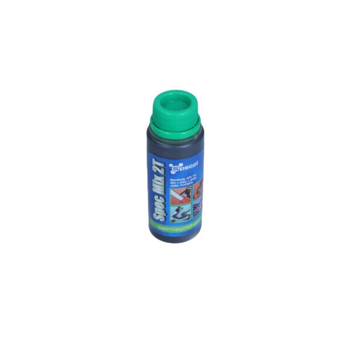 Ulei semisintetic 2T, Specol, Compatibil cu motoare cu ardere interna, 100ml, Verde