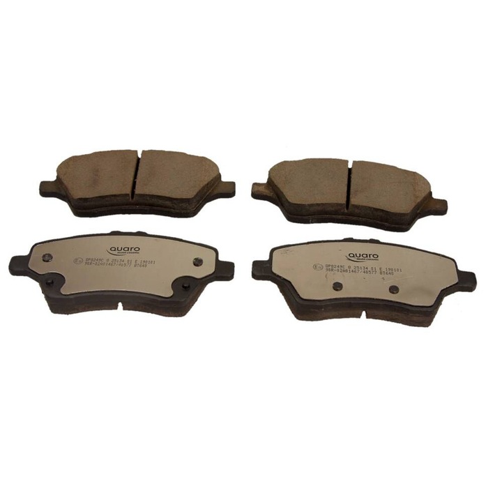 QUARO fékbetét készlet Ford Fiesta 12-/Transit Courier 14-/B-Max-hoz, kerámia, ezüst