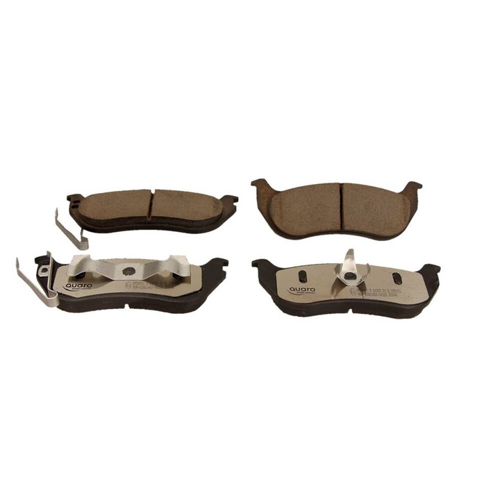 QUARO hátsó fékbetét készlet JEEP CHEROKEE 01-hez - ezüst kerámia