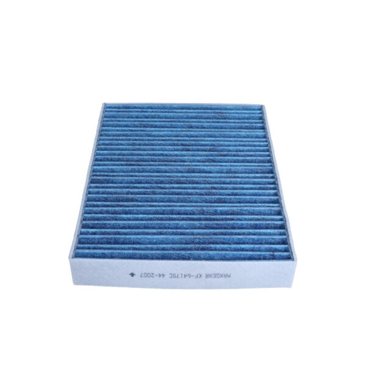 Maxgear kabinszűrő Porsche Cayenne 2010-hez, szénezüst, méretei 30x15x5cm