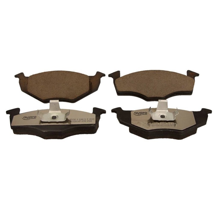 QUARO fékbetét készlet VW Polo/Lupo/Fabia 1.2-hez, 239mm, érzékelő nélkül, ezüst kerámia