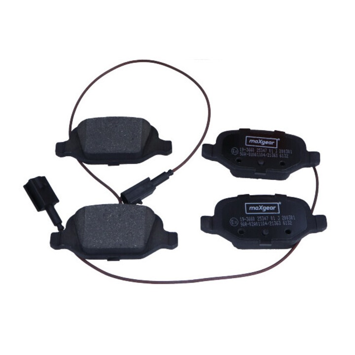 Maxgear hátsó fékbetétek Fiat Punto/500 1.4-1.8/1.9 JTD 99-