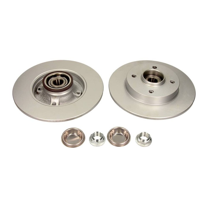 Disc frana, QUARO, pentru CITROEN C4, cu strat anticoroziv
