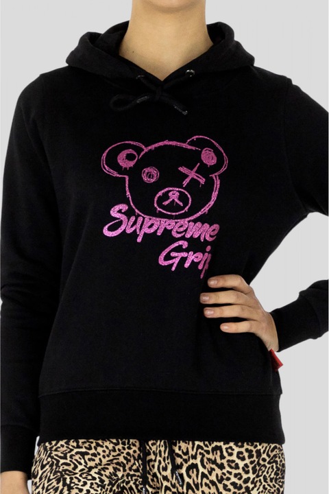 Hanorac Dama Supreme Grip Negru marimea M