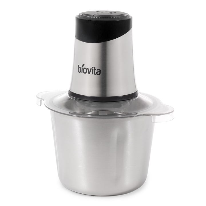 Tocator Electric Biovita TORNADO-INOX, 600W, 3L, Inox, 6 Lame, 2 Viteze