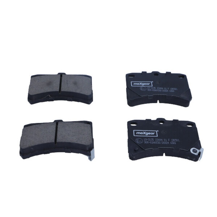 MAXGEAR fékbetétek DAIHATSU P. CUORE 1.0 98-03
