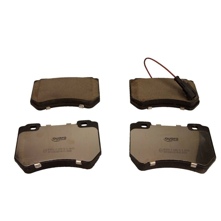 QUARO első fékbetét készlet ALFA 159 05- 1.9/2.0 JTD-hez, kerámia, ezüst