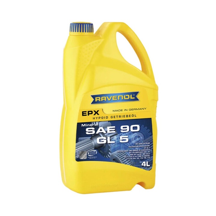 RAVENOL EPX 90 масло за скоростна кутия, минерално, 4L, GL5