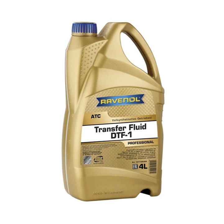 RAVENOL Transfer Fluid TF 4L масло, TF-0870, DTF-1, професионална линия