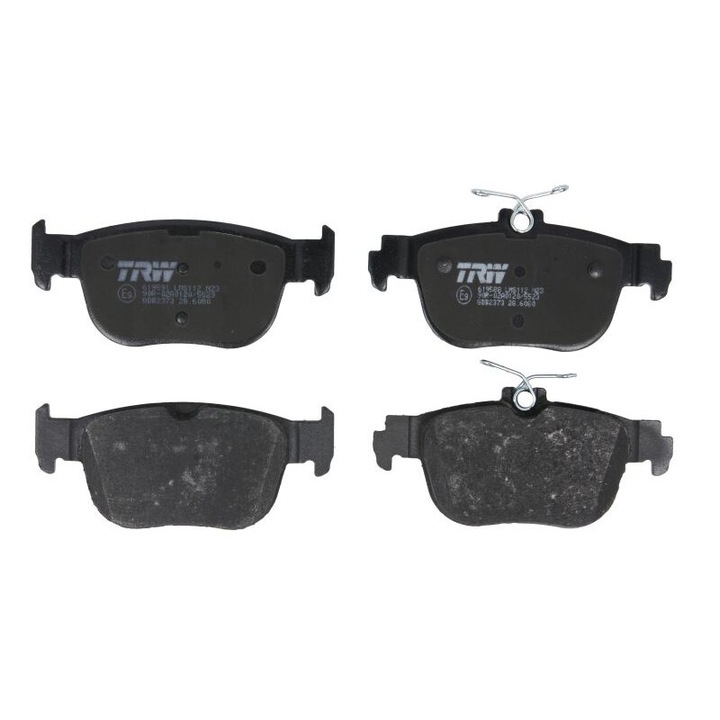 Set placute de frana fata/spate TRW compatibile cu Vw Caddy California V Camper, Caddy V, Caddy V/minivan, Golf Alltrack VIII, Golf VIII