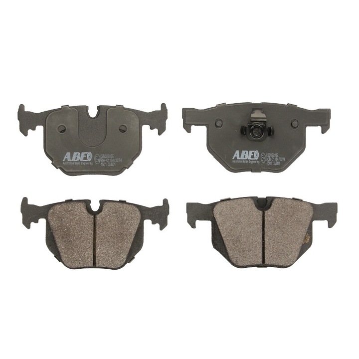 ABE hátsó fékbetét készlet, BMW 7 E65, E66, E67 kompatibilis