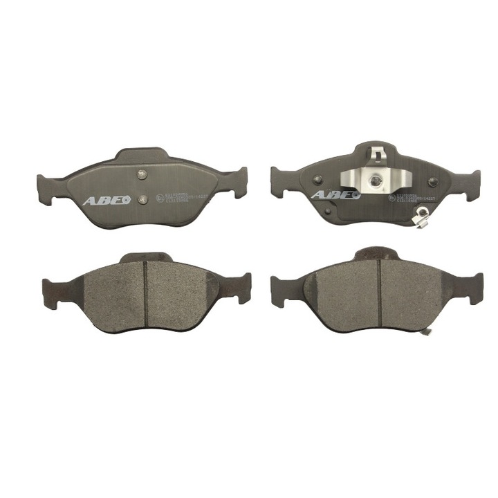 Első fékbetét készlet ABE, kompatibilis Toyota Allion II, Auris, Bb I, Camry, Corolla, Ist, Matrix, Porte I, Premio, Prius, Prius C