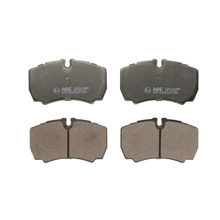 Iveco Daily II, Daily III, Daily IV, Daily V, Daily VI kompatibilis ABE hátsó fékbetét szett