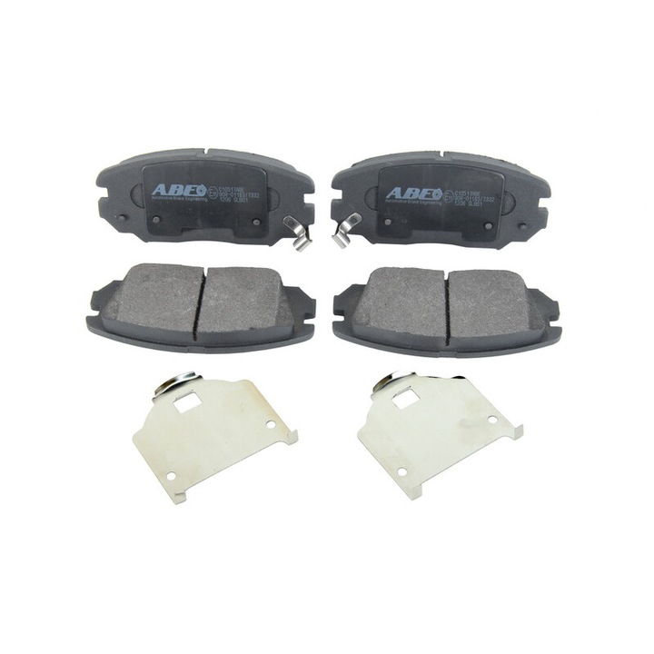 Első fékbetét készlet ABE kompatibilis Kia Magentis II, Opirus, Sportage I