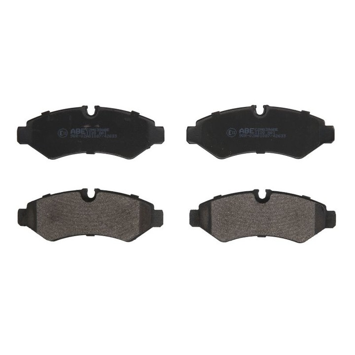 ABE hátsó fékbetét készlet kompatibilis a Mercedes Sprinter 3, 5-t B907, Sprinter 3, 5-t B907, B910, Sprinter 3-t B907, Sprinter 3-t B910, Sprinter 3-t B910, B907 típusokkal