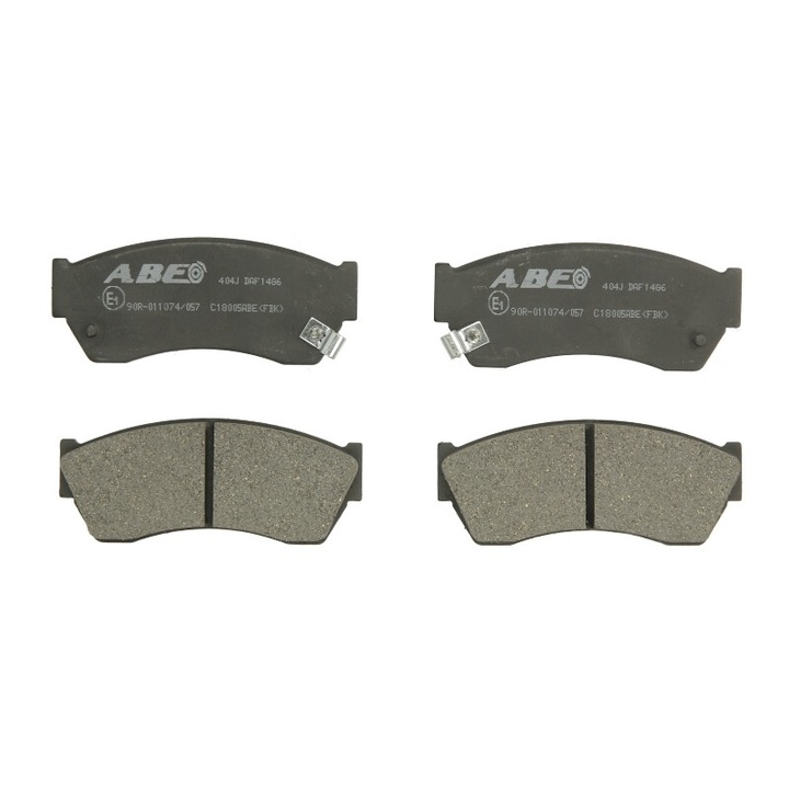 Subaru Justy II-vel kompatibilis ABE első fékbetét készlet