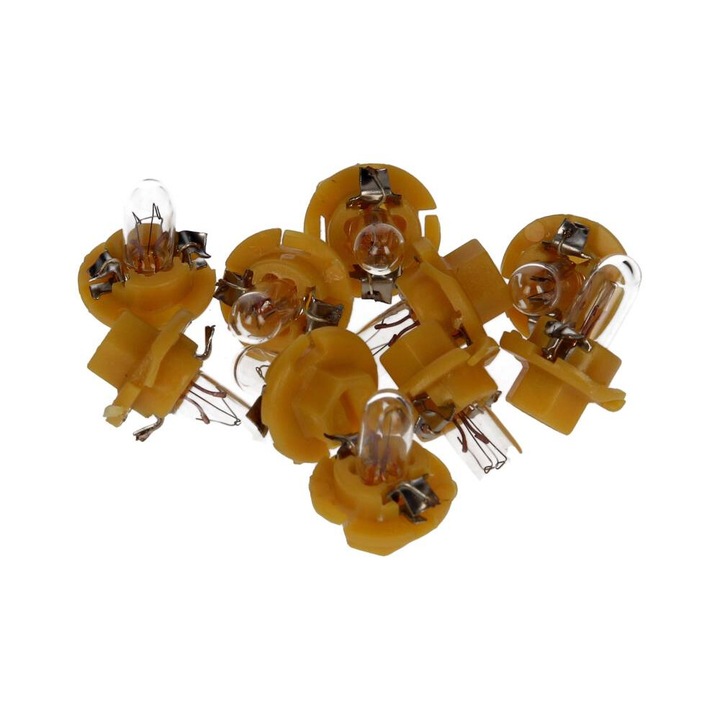 Крушки BAX 12V/1.3W BX8.4D, Maxgear, комплект 10 броя
