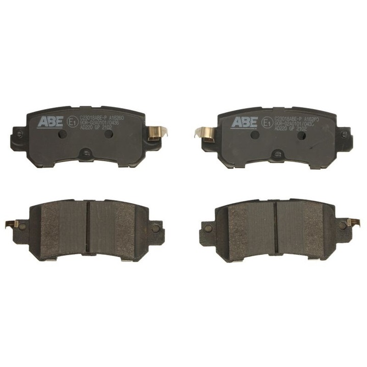 Mazda 2, Cx-3, Cx-5 modellekkel kompatibilis ABE hátsó fékbetét készlet