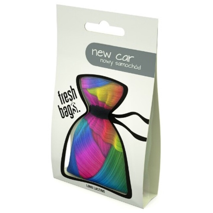 Odorizant auto READY STEADY FRESH BAGS ABSTRACT NEW CAR, 30x45cm