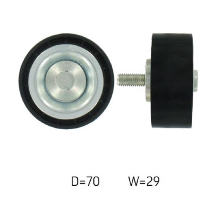 SKF többcsatornás szíjtárcsa FIAT 2.3JTD DUCATO 02-hez