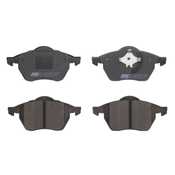 Első fékbetét készlet ABE, kompatibilis Vw Golf III, Golf IV, Passat B2, Passat B3/b4, Passat B5, Polo III Classic, Polo IV, Quantum, Saveiro I, Vento