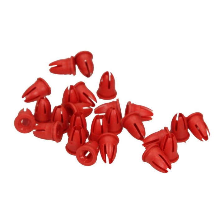 Oldalsó rögzítőkapcsok készlete DB, Romix, piros