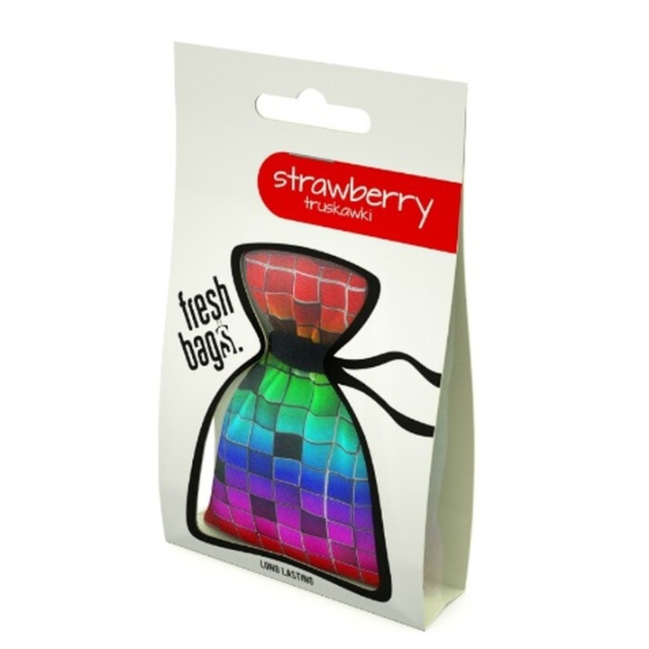 Sac parfumat, READY STEADY FRESH BAGS, capsuni