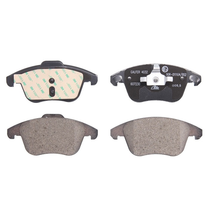 Set placute de frana fata ATE compatibile cu Citroen C4, C4 Grand Picasso I, C4 I, C4 II, C4 Picasso I, Ds4, Ds5