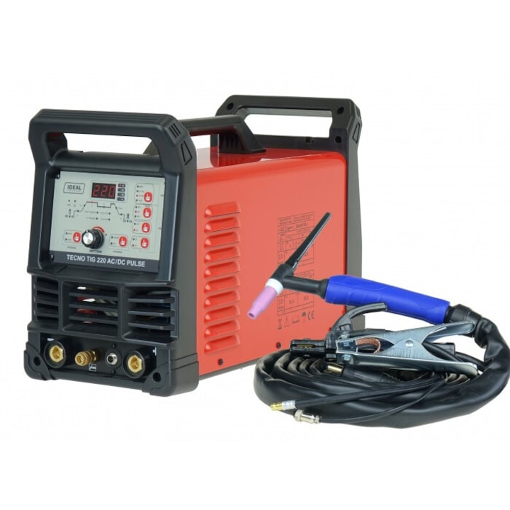 Заваръчен апарат TECNOTIG 220 AC/DC PULSE, включен в комплекта