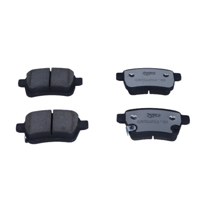 QUARO hátsó fékbetét készlet OPEL ADAM 14-/CORSA E 14-hez, kerámia, ezüst