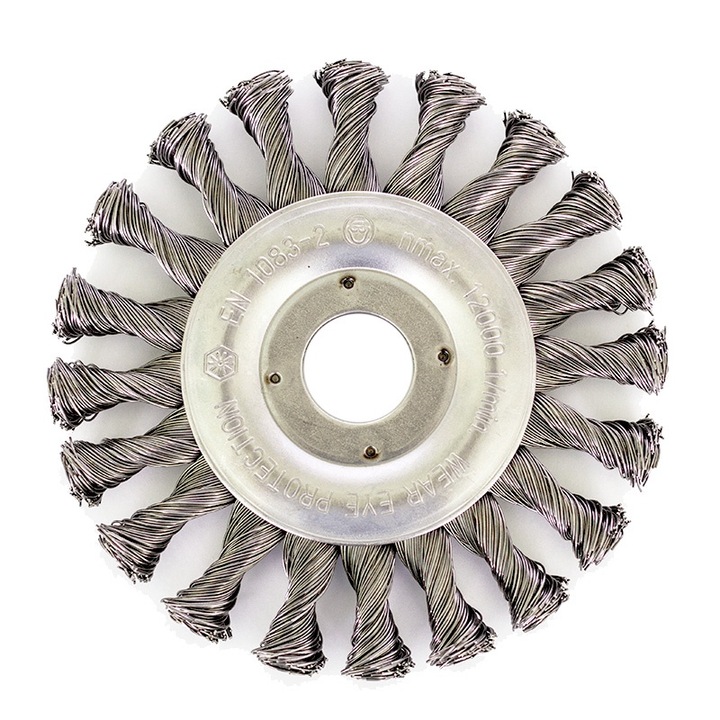 Perie sarma disc 150mm fir otel rasucit 0, 5mm OSBORN pentru polizoare unghiulare