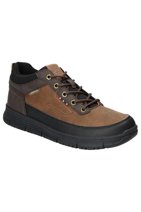 Pantofi Barbati, American Club, Rh14124, Branturi Memory Foam System, Siret, Coniac 41