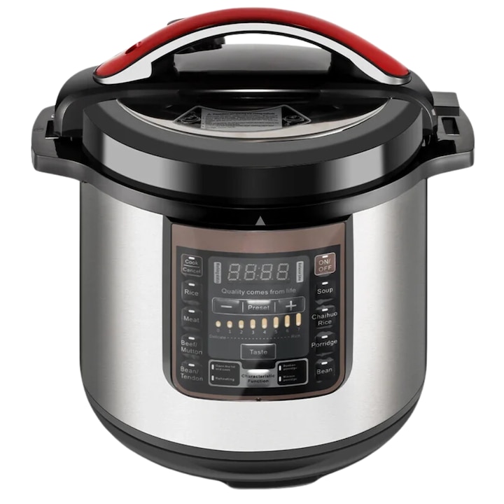 Oala de Gatit Sub Presiune, Electrica, Blasko 181, Capacitate 8L, Putere 1350W