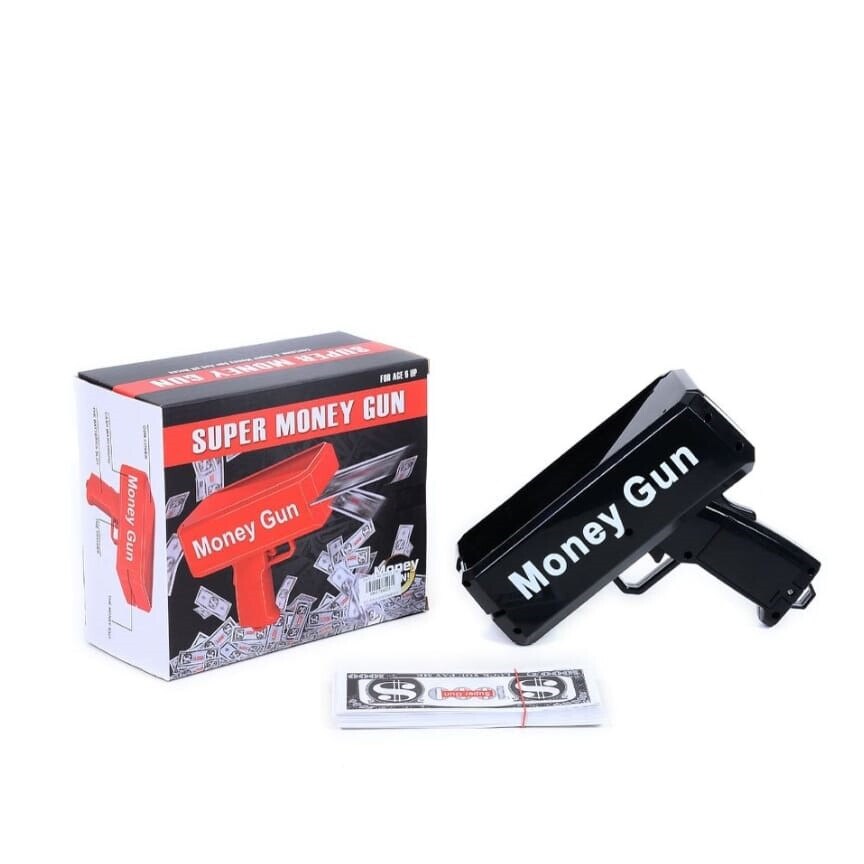 Jucarie interactiva, Pistol de bani Supreme Money Gun, pentru