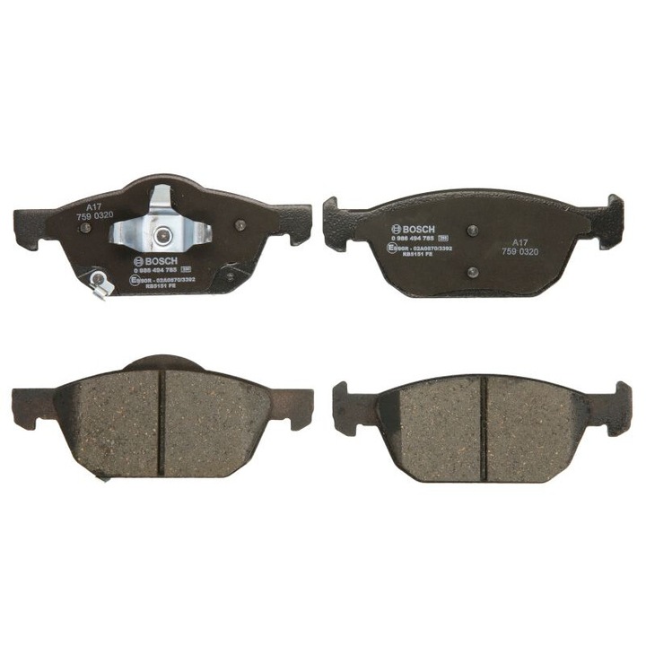 BOSCH első fékbetét készlet kompatibilis a Honda Accord VIII, Civic IX, Civic X típusokkal
