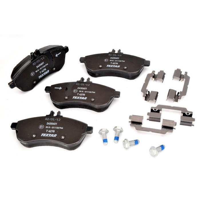 Első fékbetét készlet TEXTAR kompatibilis Mercedes C C204, C T-model S204, C W204, E A207, E C207, E T-model S212, E W212, Slc R172, Slk R172