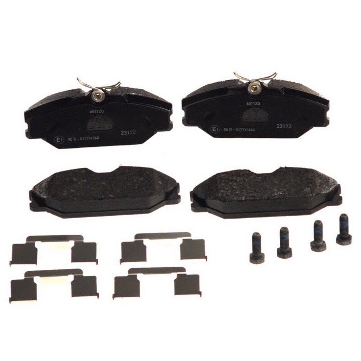 Első fékbetét készlet TEXTAR kompatibilis a következőkkel: Renault Clio II, Laguna I, Megane I, Megane I Classic, Megane I Coach, Megane Scenic, Safrane II, Scenic I