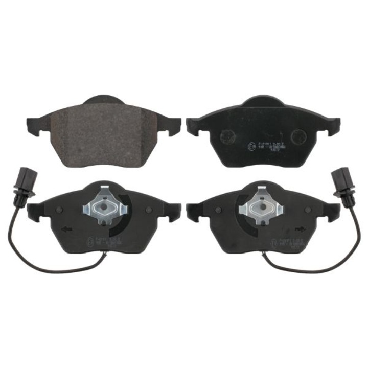 Set placute de frana fata FEBI compatibile cu Audi A4 B5, A4 B6, A4 B7, A6 C5, A6 C6