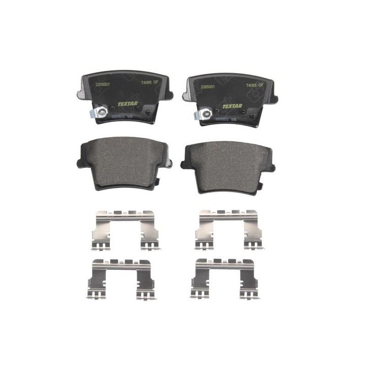 Dodge Chargerrel kompatibilis TEXTAR hátsó fékbetét készlet