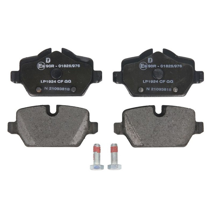 Set placute de frana spate DELPHI compatibile cu Bmw 1 E81, 1 E87, 3 E90, 3 E92