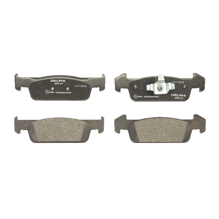 DELPHI első fékbetét készlet kompatibilis a Dacia Logan II, Sandero, Sandero II típusokkal