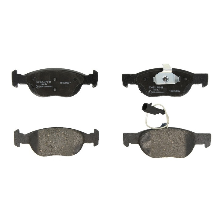 DELPHI első fékbetét készlet kompatibilis Fiat Brava, Bravo I, Marea, Punto, Punto/hatchback