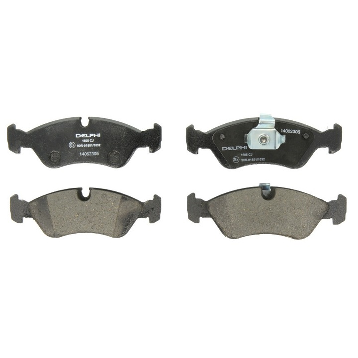 DELPHI első fékbetét készlet Daewoo Cielo, Espero, Lanos, Nexia kompatibilis