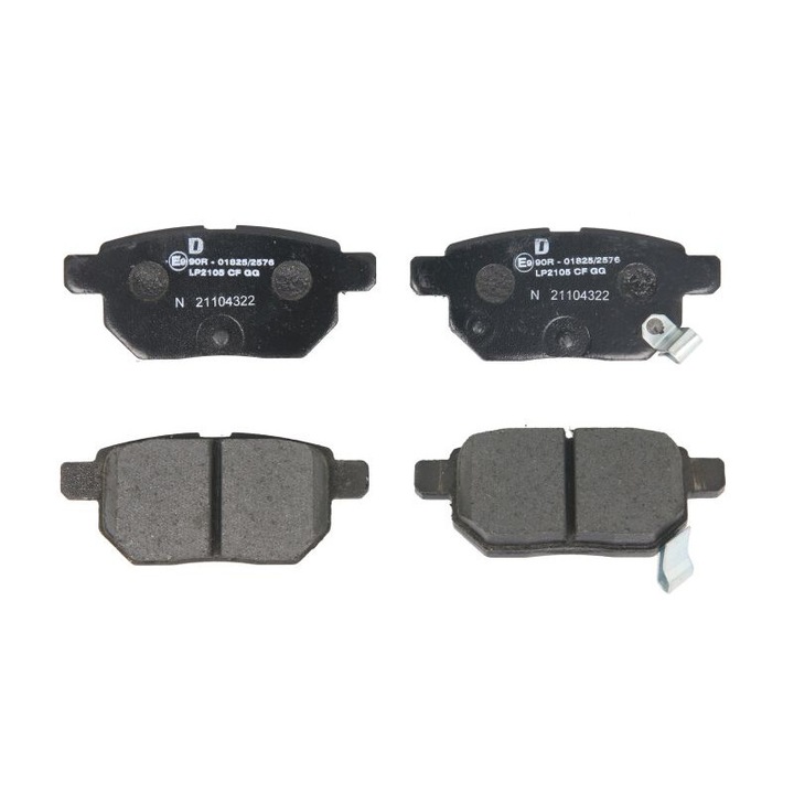 Subaru Treziával kompatibilis DELPHI hátsó fékbetét készlet