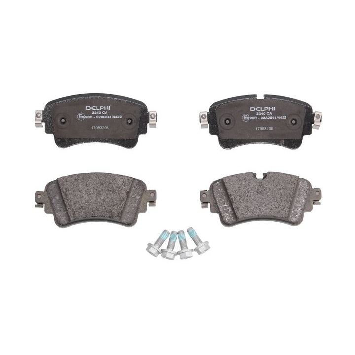 Комплект задни спирачни накладки DELPHI съвместими с Vw Touareg 181065