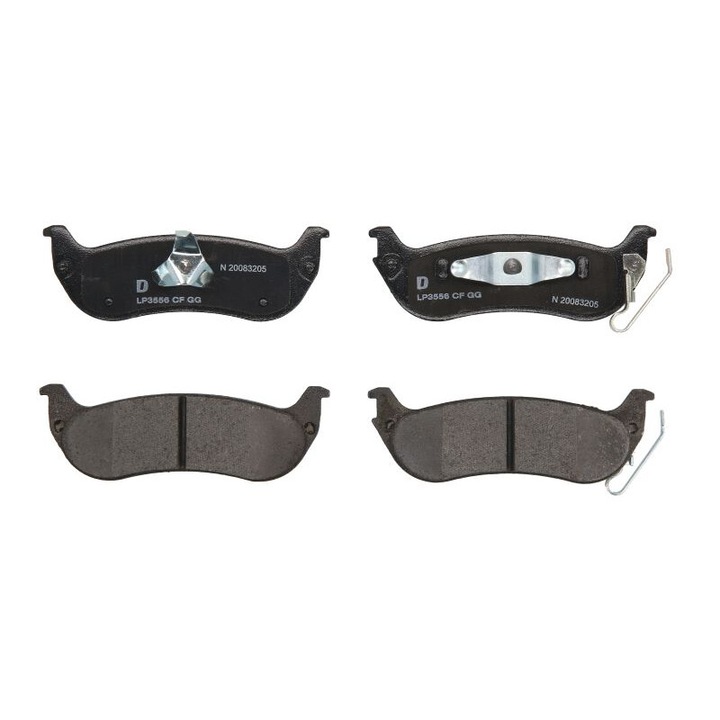 DELPHI hátsó fékbetét készlet kompatibilis a Chrysler Pacificával