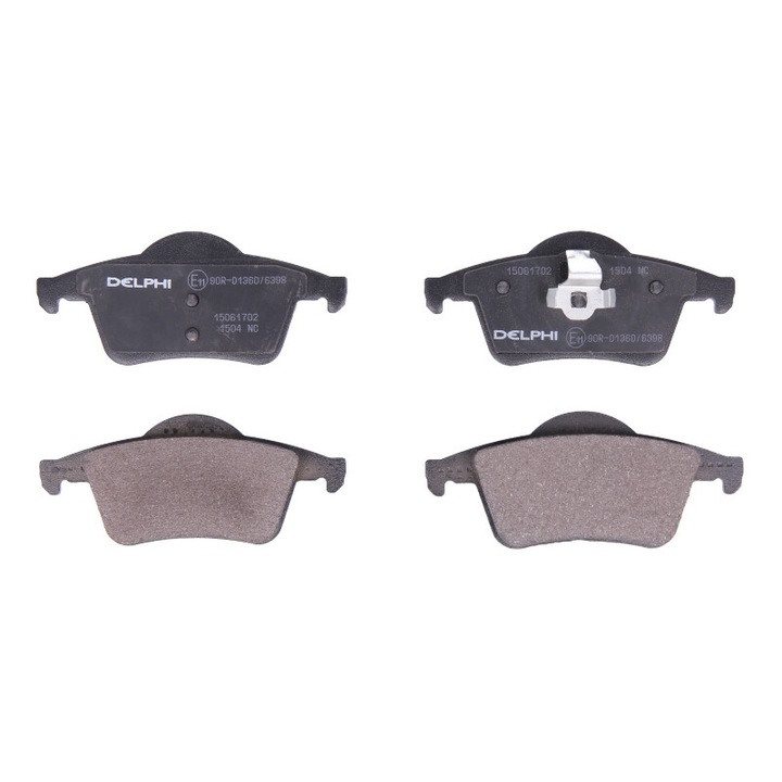 Volvo S60 I, S70, S80 I, V70 I, V70 II, Xc70 I modellekkel kompatibilis DELPHI hátsó fékbetét készlet